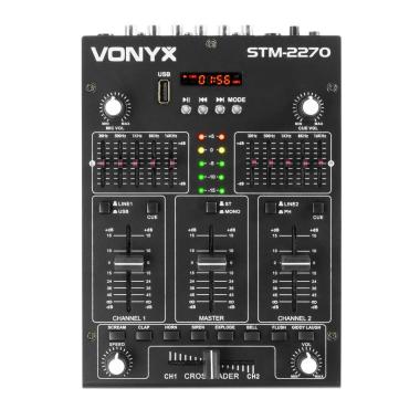 VONYX STM-2270 Mixer 4ch/eff/MP3/BT