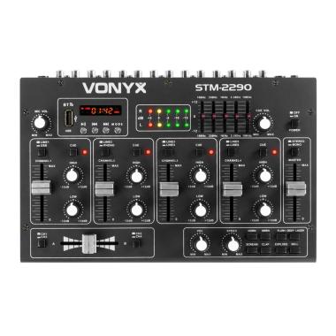 VONYX STM-2290 Mixer 6ch/eff/MP3/BT