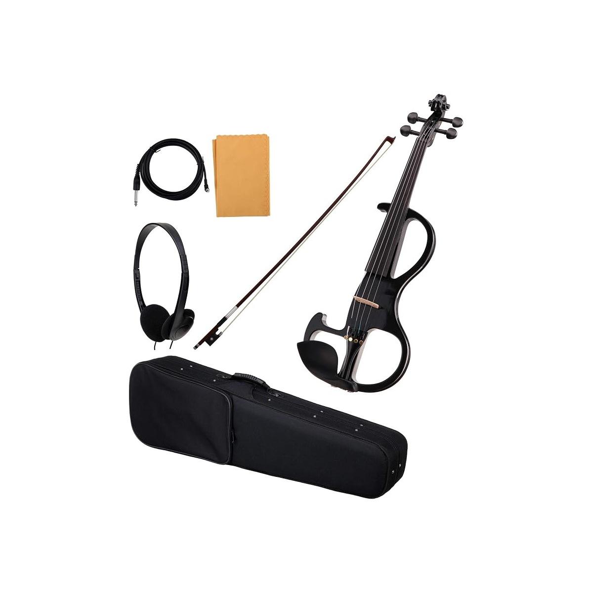 Violino elettrico ev black 4/4