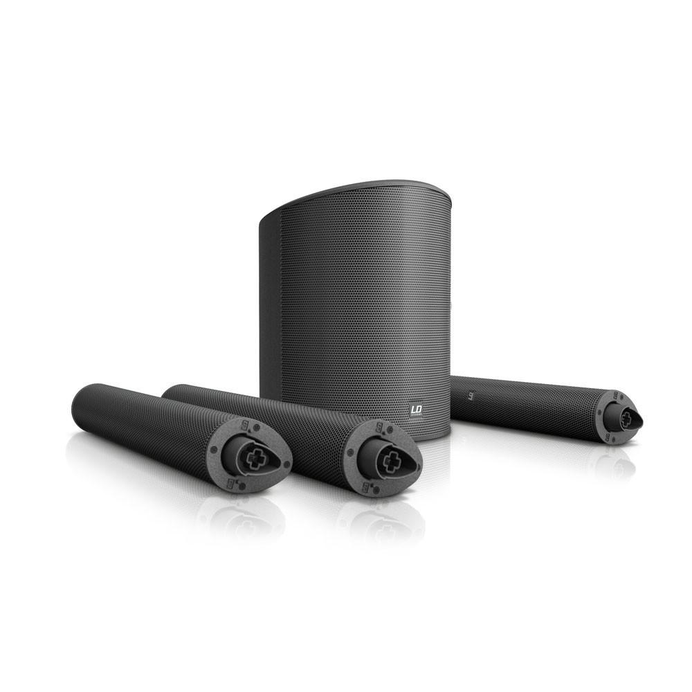 LD SYSTEMS MAUI 5 - Sistema PA a colonne, ultra-portatile con mixer e Bluetooth