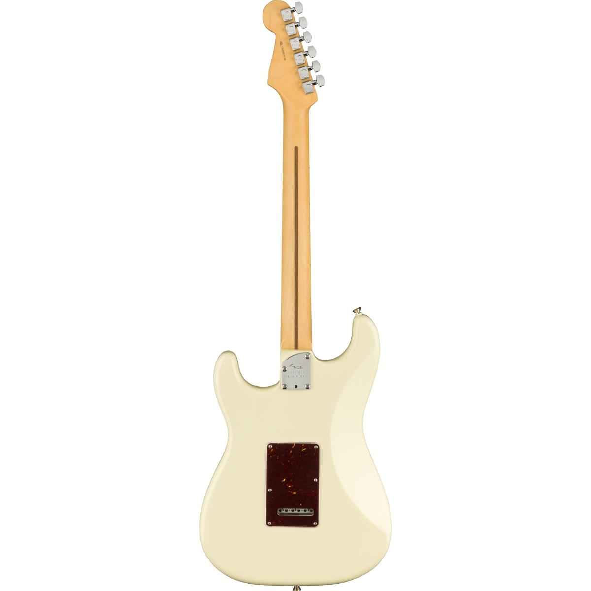 Fender stratocaster american professional ii mn olympic white