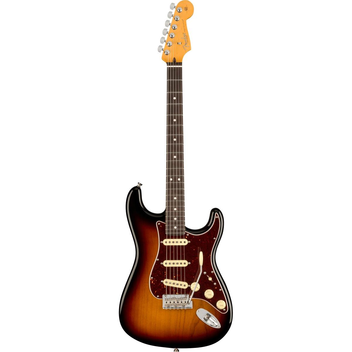 Fender stratocaster american professional ii rw 3 color sunburst chitarra elettrica