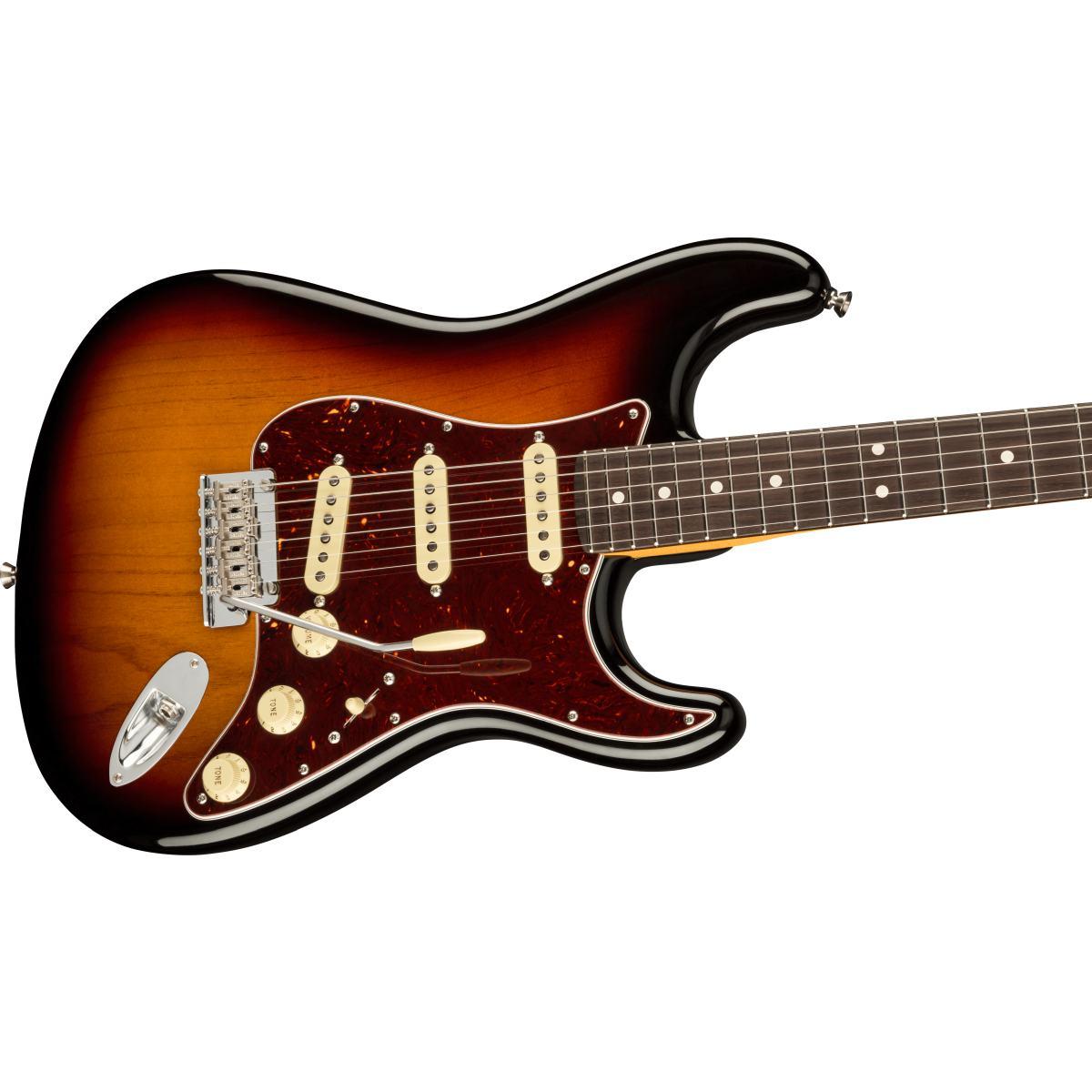 Fender stratocaster american professional ii rw 3 color sunburst chitarra elettrica