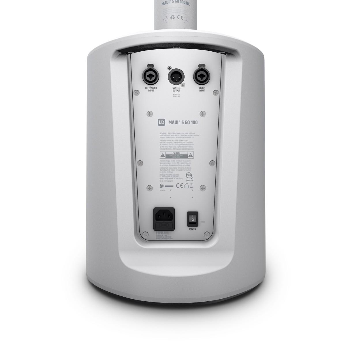 LD Systems MAUI 5 GO 100 W Sistema PA a Colonna Portatile a Batteria