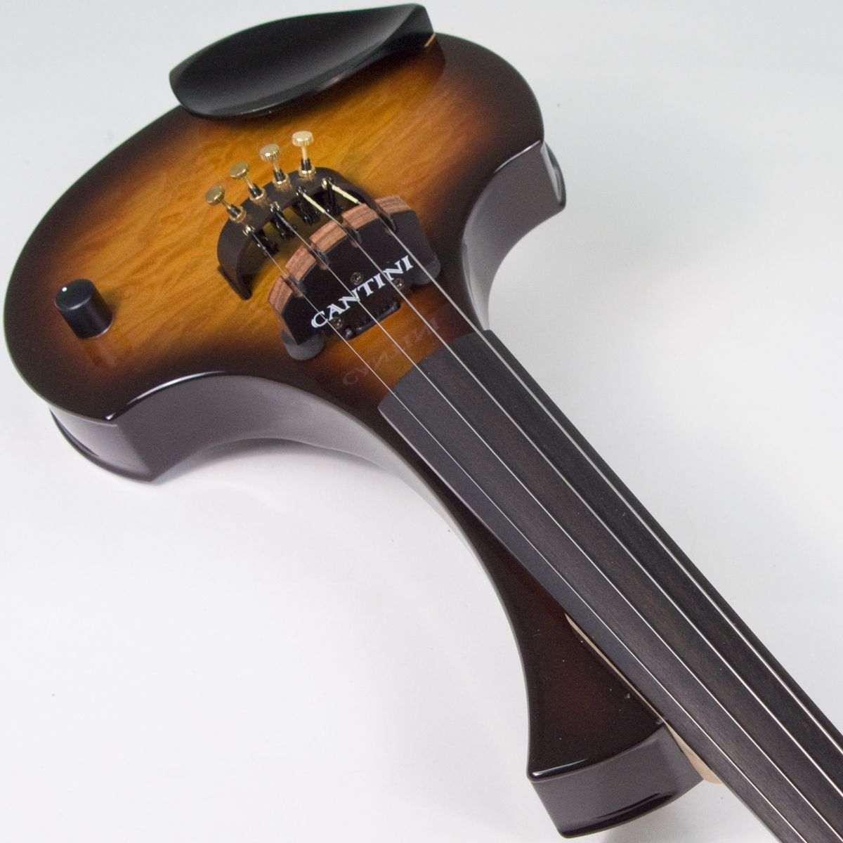 Cantini earphonic violino 4 corde occhietto tobacco burst