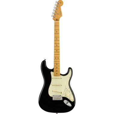 Fender stratocaster american professional ii mn black chitarra elettrica