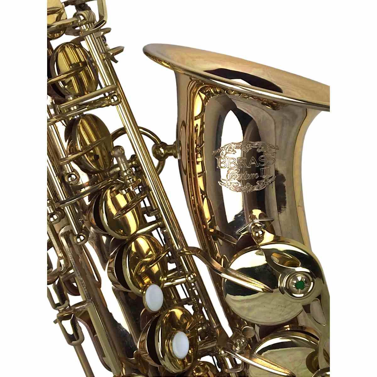 Bbrass custom iii sax alto gold brass