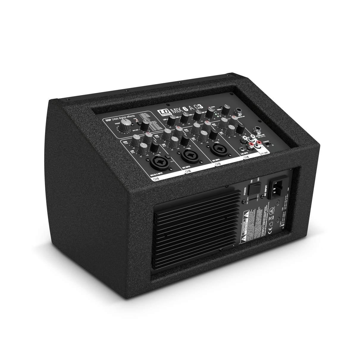 LD Systems MIX 6 A G3 Altoparlante Attivo 2 Vie con Mixer Integrato