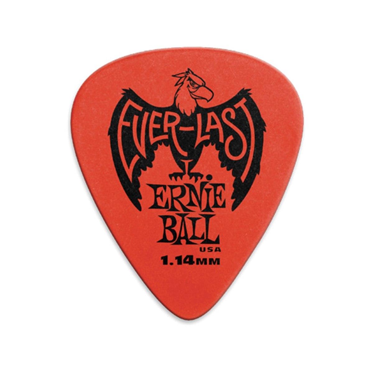 ERNIE BALL 9194 EVERLAST PLETTRO 1.14mm RED