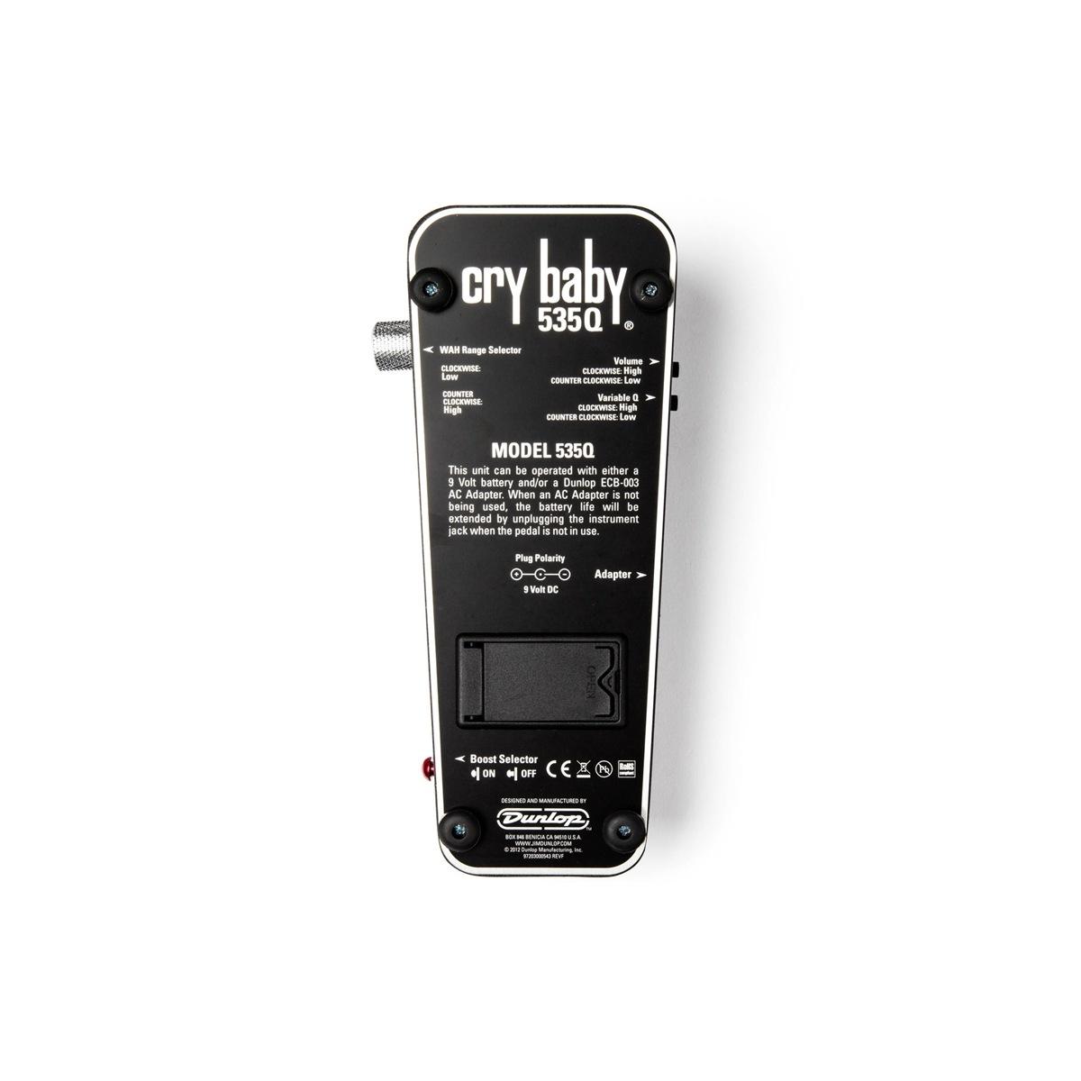 Dunlop 535q cry baby multi wah