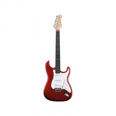 Eko Guitars S-300 Chrome Red