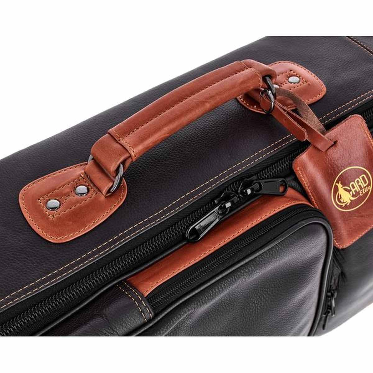 GARD 5-ECLN ELITE IN PELLE PER 3 TROMBE Dark Brown Leather