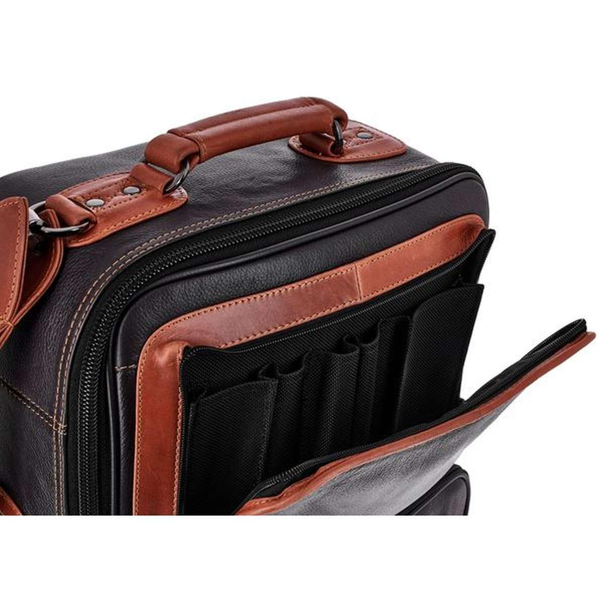 GARD 5-ECLN ELITE IN PELLE PER 3 TROMBE Dark Brown Leather