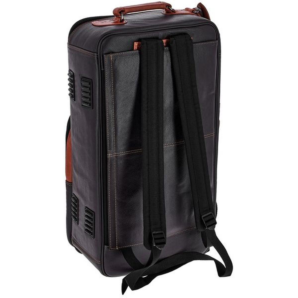 GARD 5-ECLN ELITE IN PELLE PER 3 TROMBE Dark Brown Leather