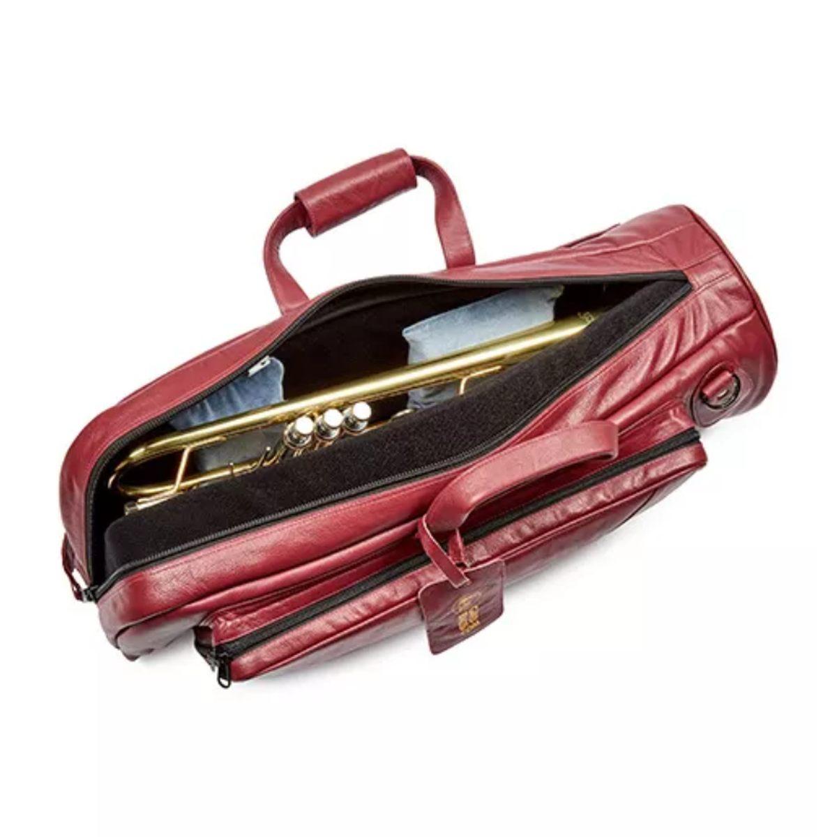 Gard 1 mly custodia rossa in pelle per tromba