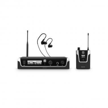 LD SYSTEMS U506 IEM HP - Sistema di monitoraggio In-Ear Monitoring con auricolari - 655 - 679 MHz