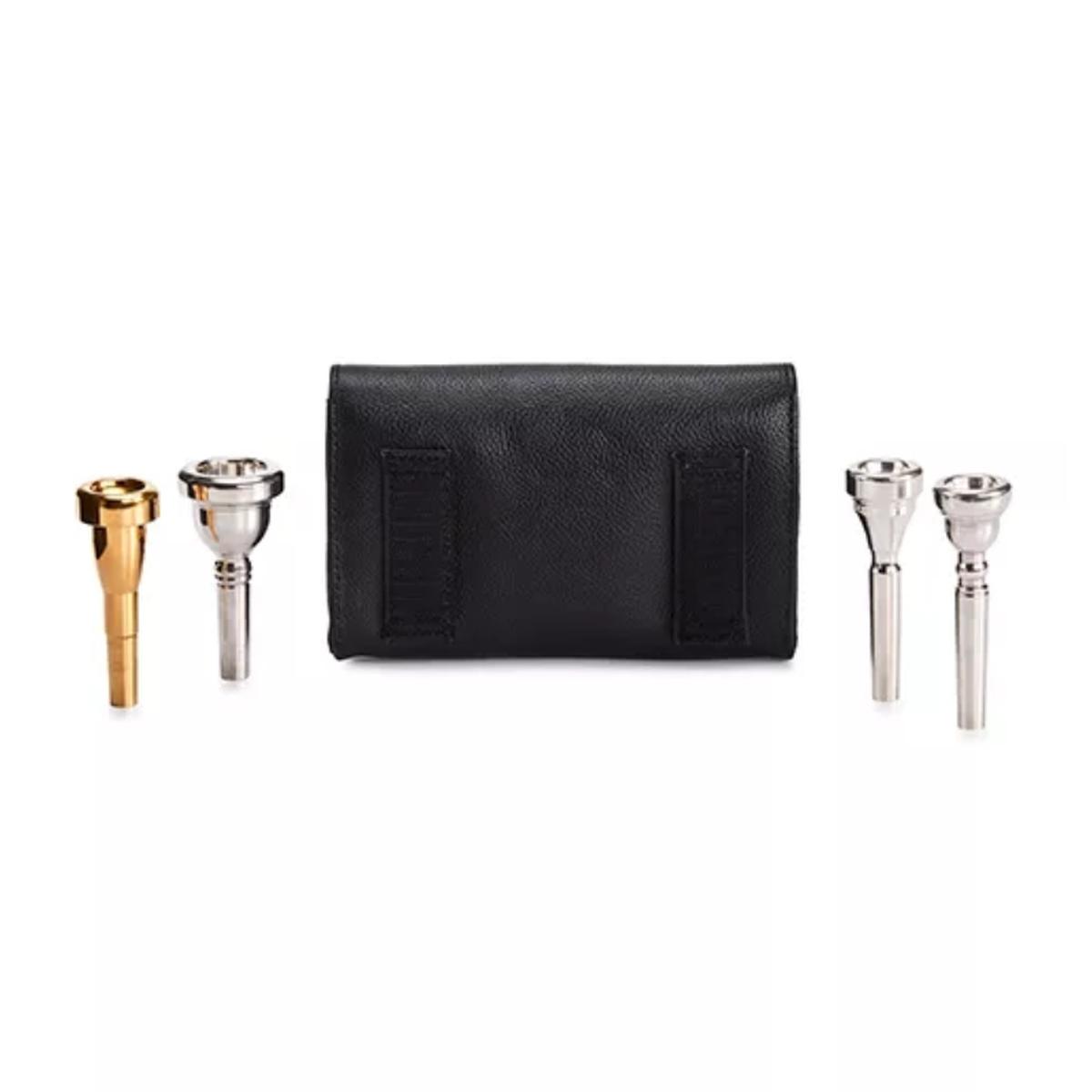 Gard cst4 custodia rettangolare per quattro bocchini per tromba / trombone