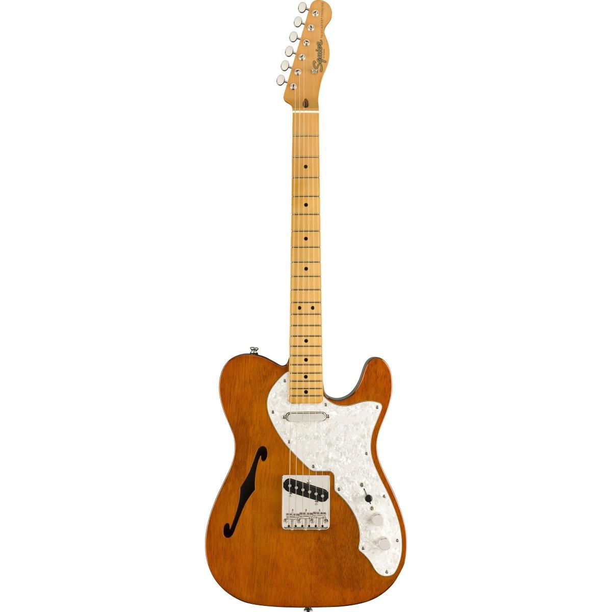 Fender squier classic vibe '60s telecaster thinline mn natural chitarra elettrica