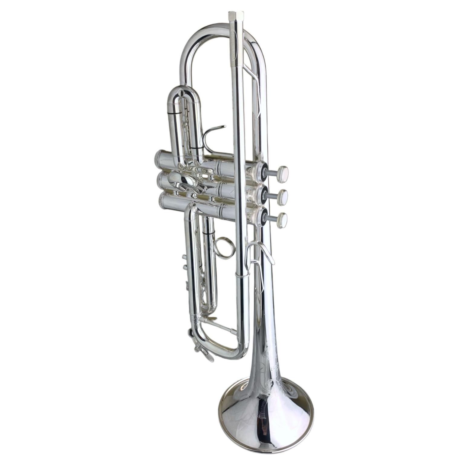 Bbrass bolden reverse tromba sib silver plated