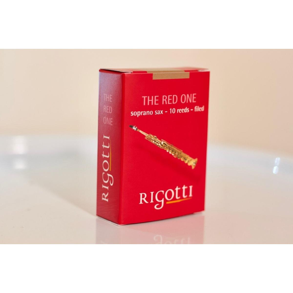 Rigotti red one 10 ance per sax soprano n 2 1/2m