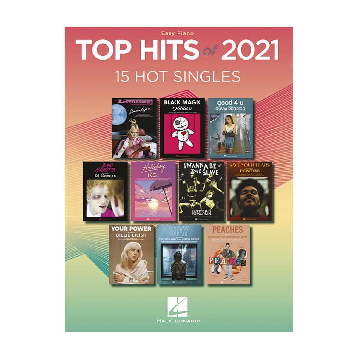 Top hits 2021 per pianoforte