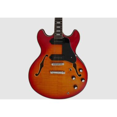 Sire larry carlton h7v cherry sunburst chitarra semiacustica