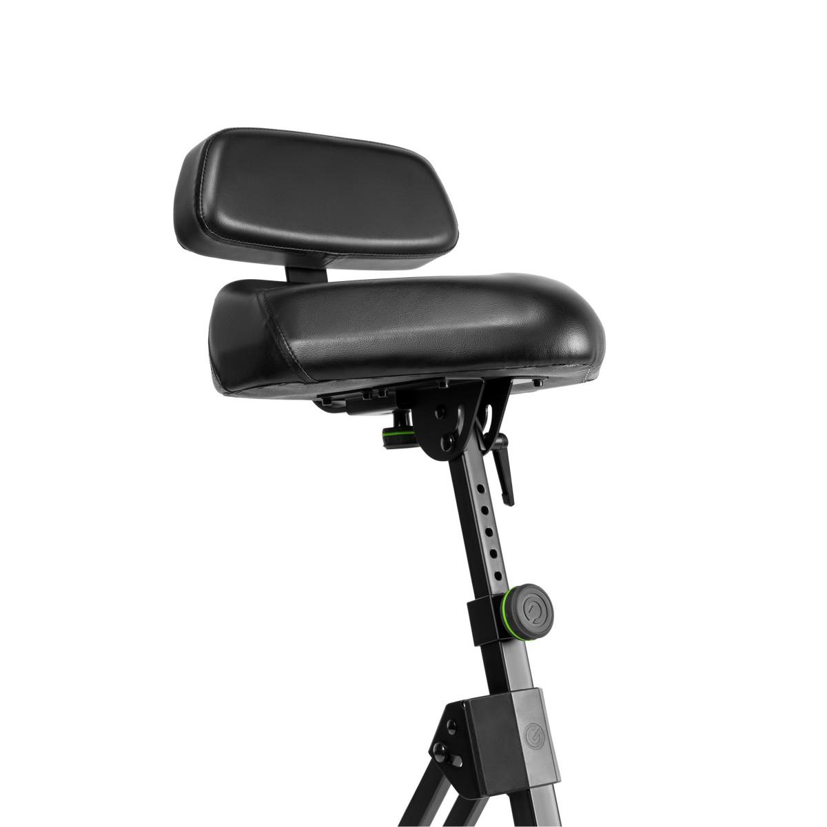 GRAVITY FM SEAT1 BR - Sgabello regolabile in altezza con piede e schienale