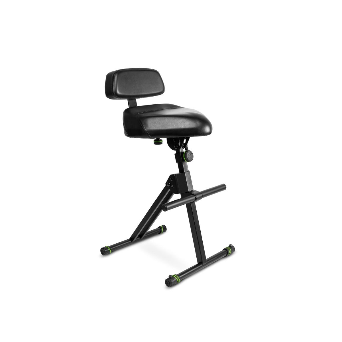 GRAVITY FM SEAT1 BR - Sgabello regolabile in altezza con piede e schienale