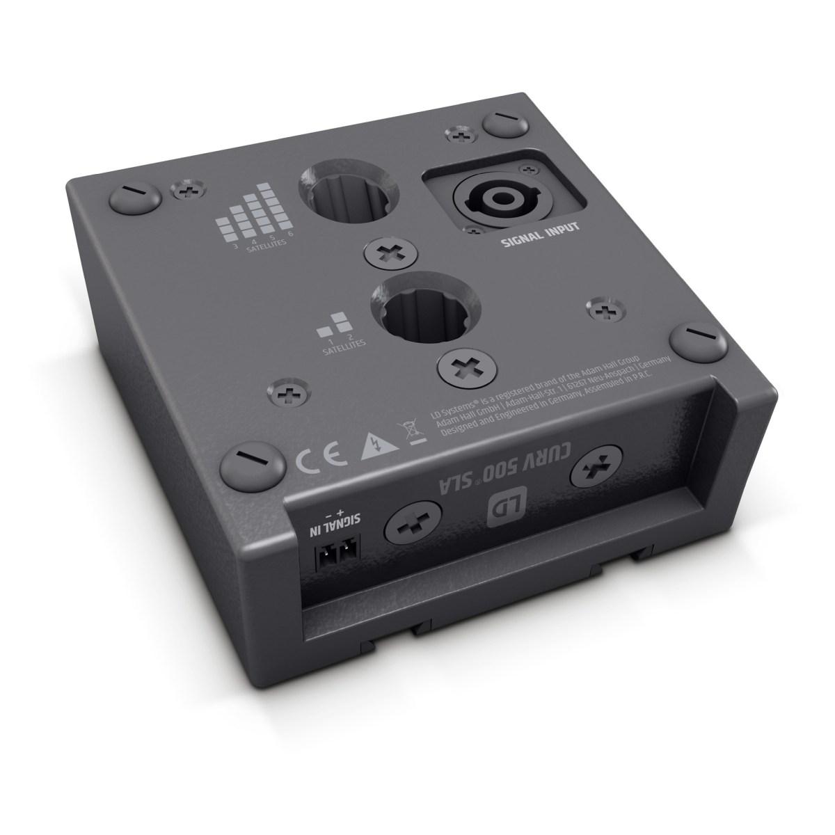 LD SYSTEMS CURV 500 PS - Sistema array set Power portatile inclusi asta distanziatrice e cavo per altoparlante