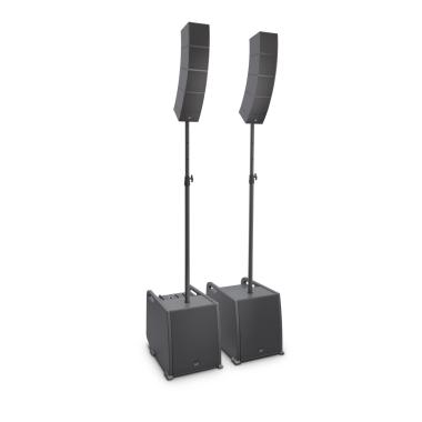 LD SYSTEMS CURV 500 PS - Sistema array set Power portatile inclusi asta distanziatrice e cavo per altoparlante