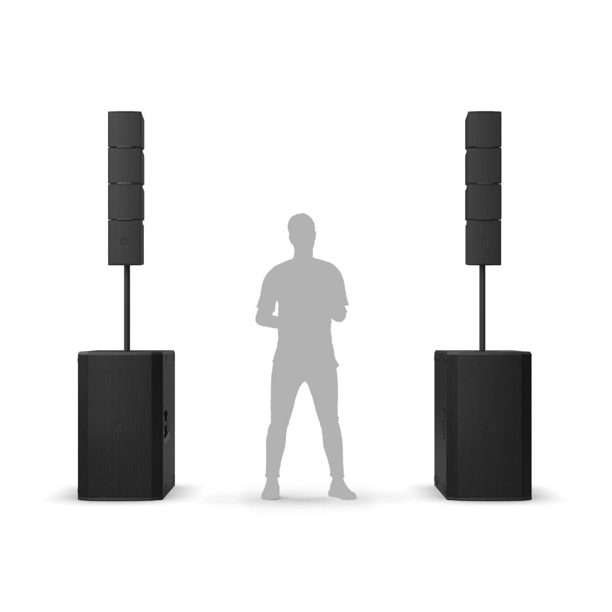 LD SYSTEMS MAILA S - Sistema Line Array compatto, 7,5 kW