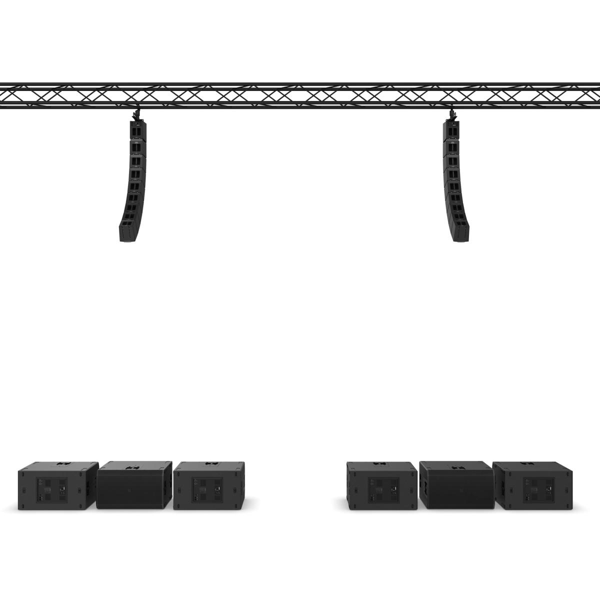 LD SYSTEMS LDMAILAXL - Sistema Line Array compatto, 17,5 kW