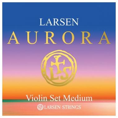 LARSEN Aurora Violin String Set, 4/4 Size, Medium