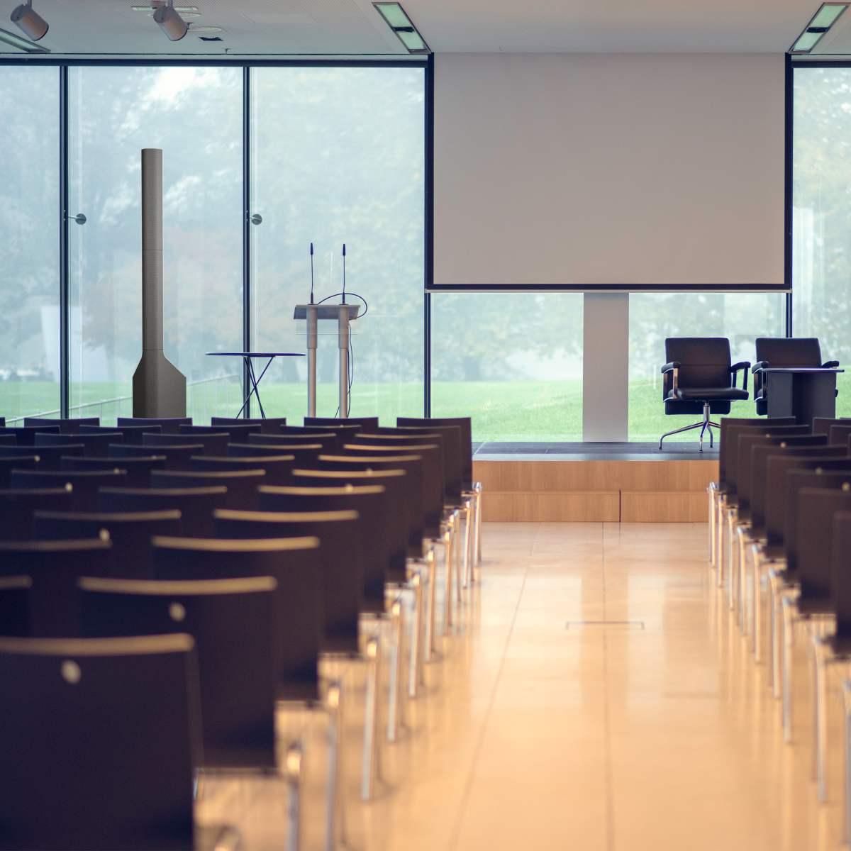 LD SYSTEMS MAUI P900 W - Sistema PA a colonna con alimentazione di Porsche Design Studio in Cocoon White