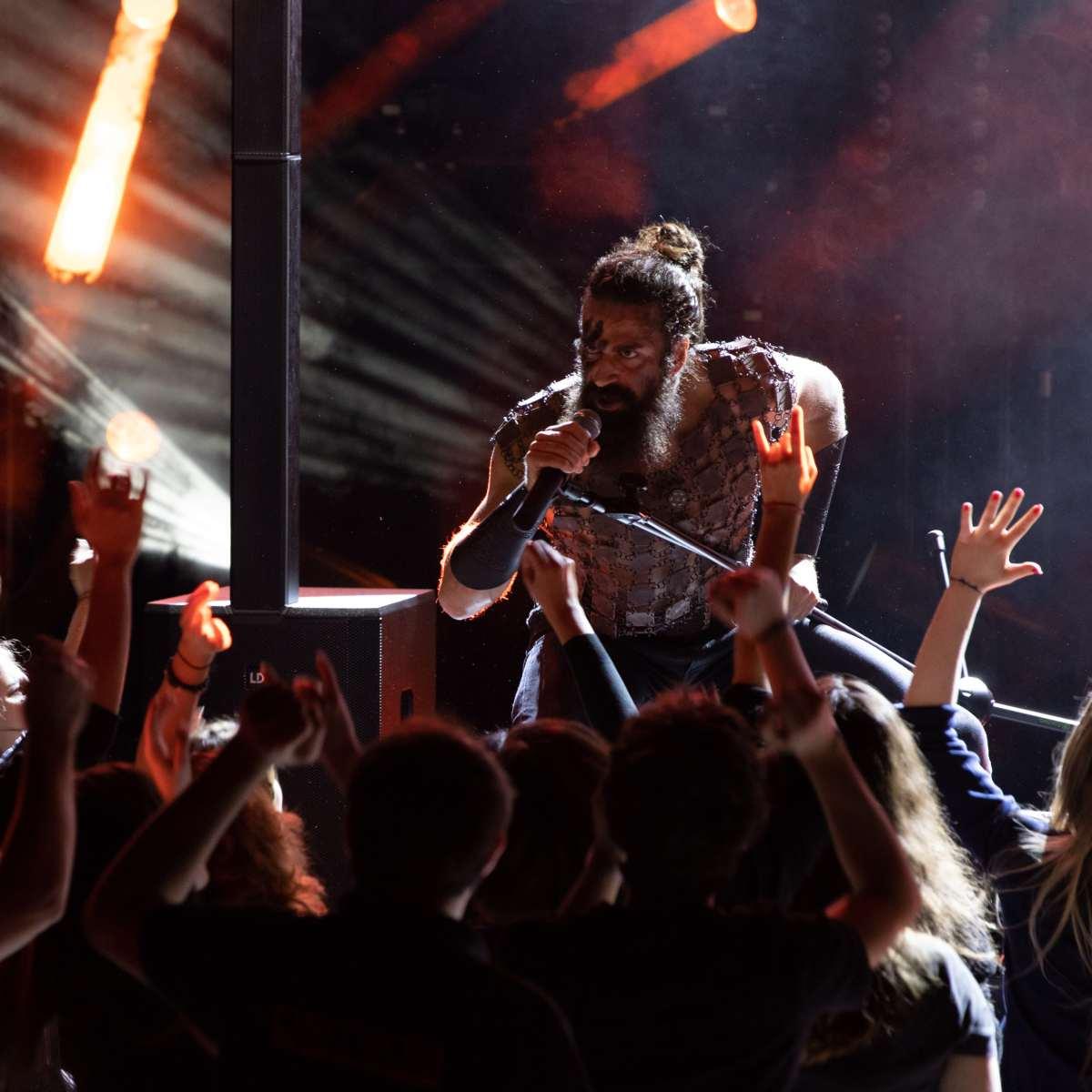 LD SYSTEMS MAUI 44 G2 W - Sistema professionale a colonna PA, bianco