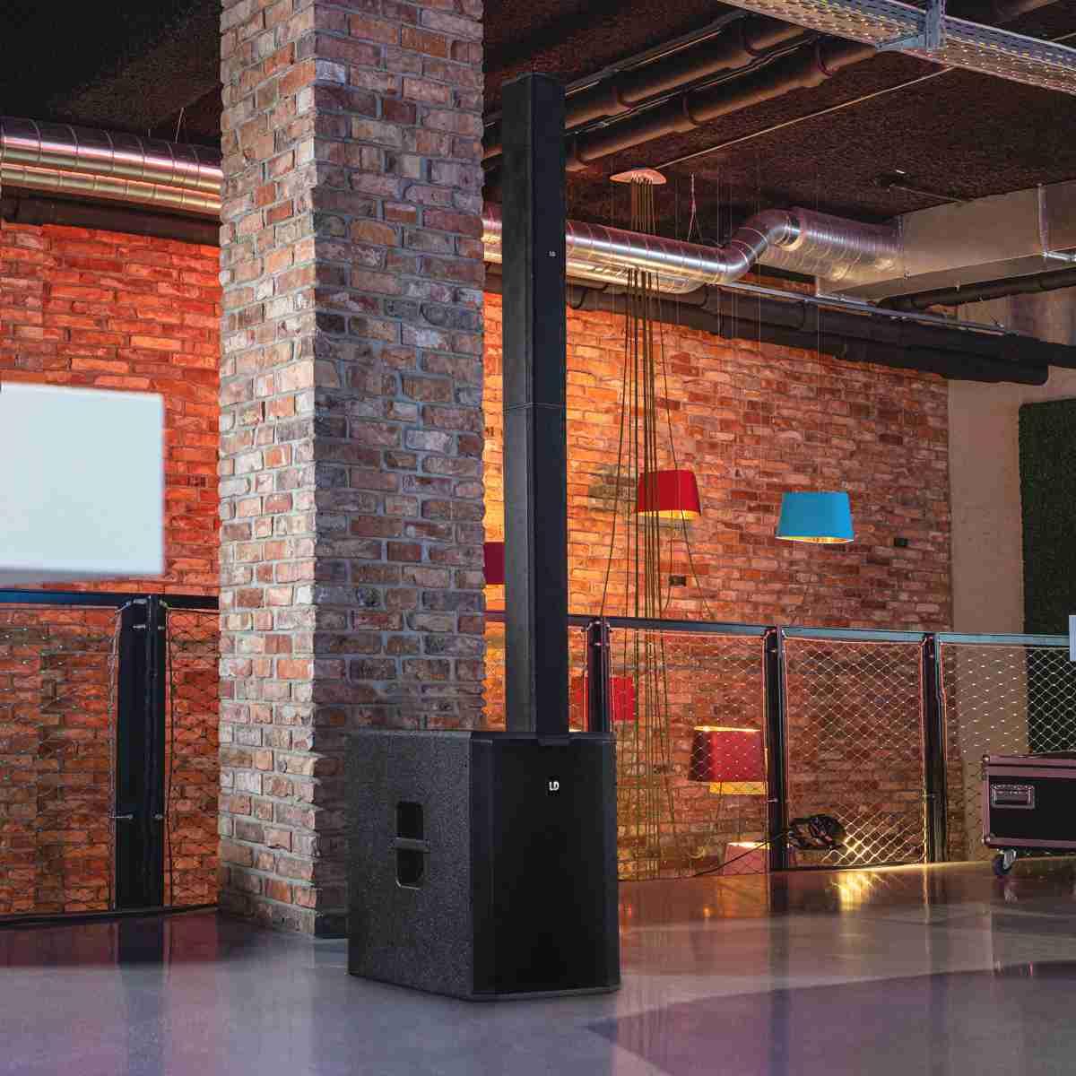 LD SYSTEMS MAUI 44 G2 W - Sistema professionale a colonna PA, bianco