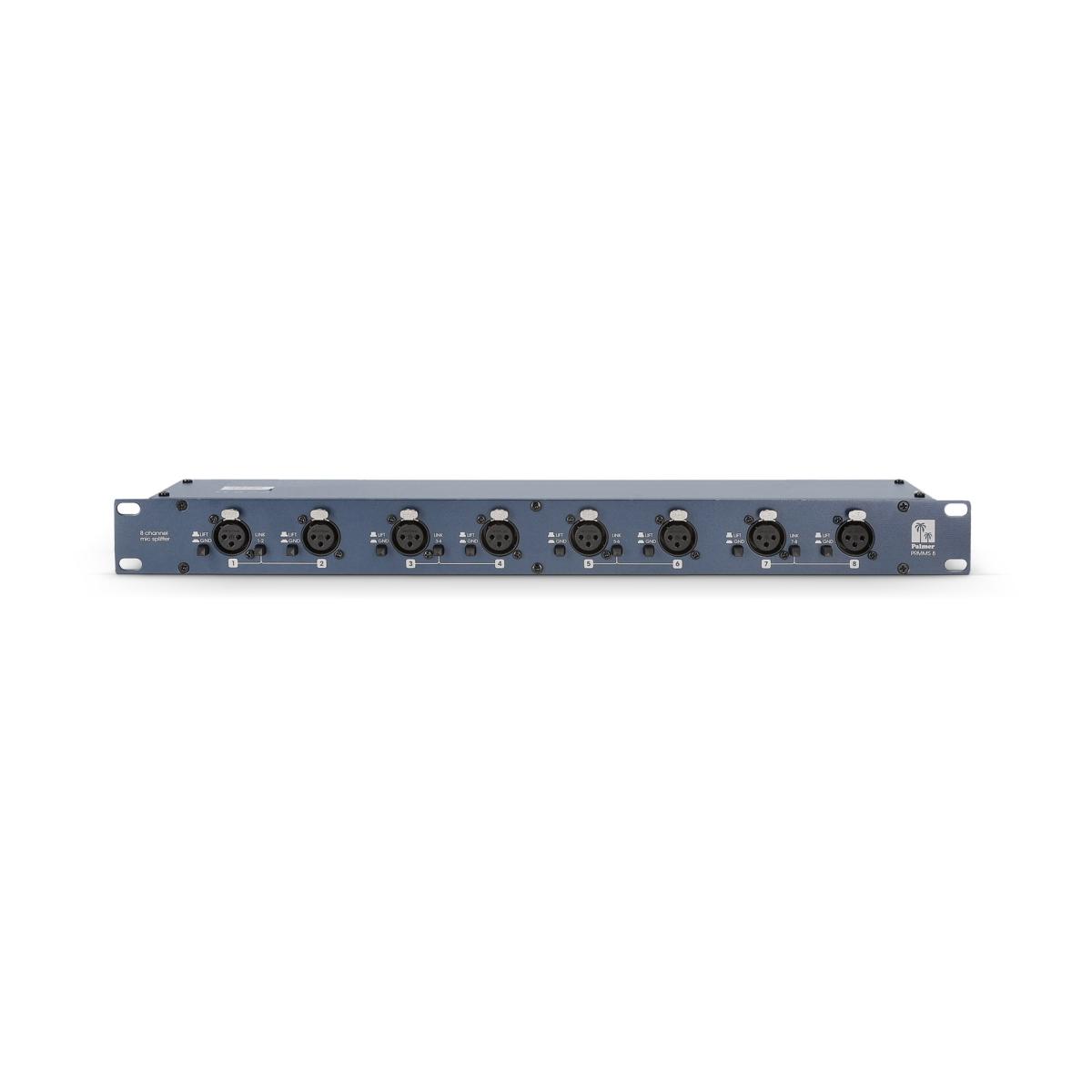 PALMER RMMS 8 - Splitter microfonico a 8 canali