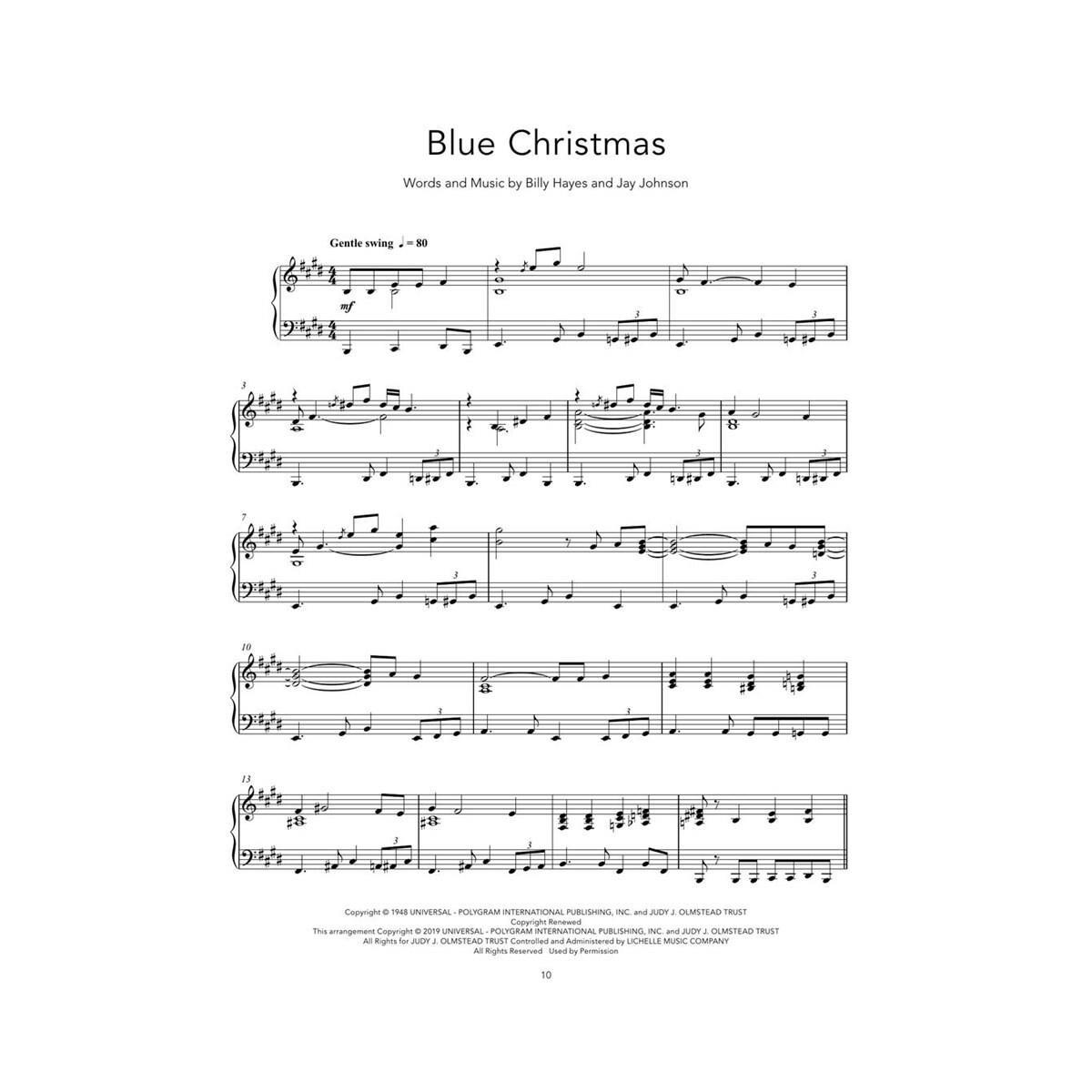 Peaceful christmas piano solos