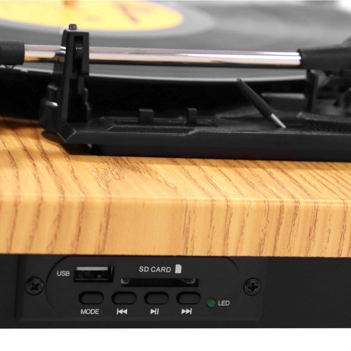 Divarte DIVARTE TT300-BT Giradischi stereo con USB e Bluetooth MSC