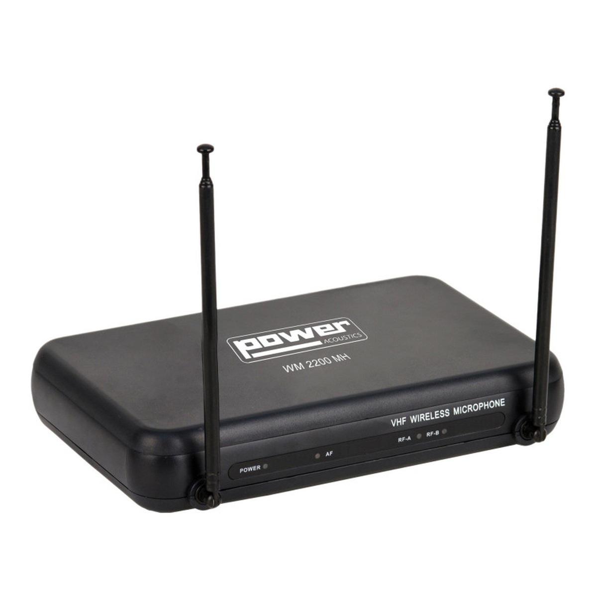 Power acoustic wm 2200 mh radiomicrofono a mano