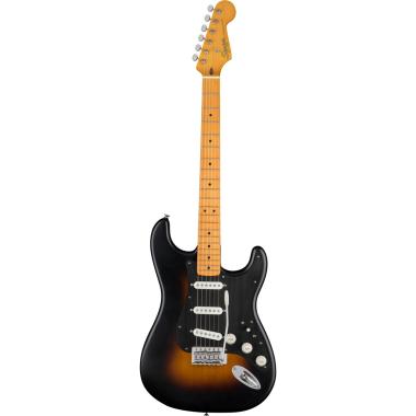 Fender squier stratocaster 40' mn ahw bapg satin wide 2 color sunburst chitarra elettrica