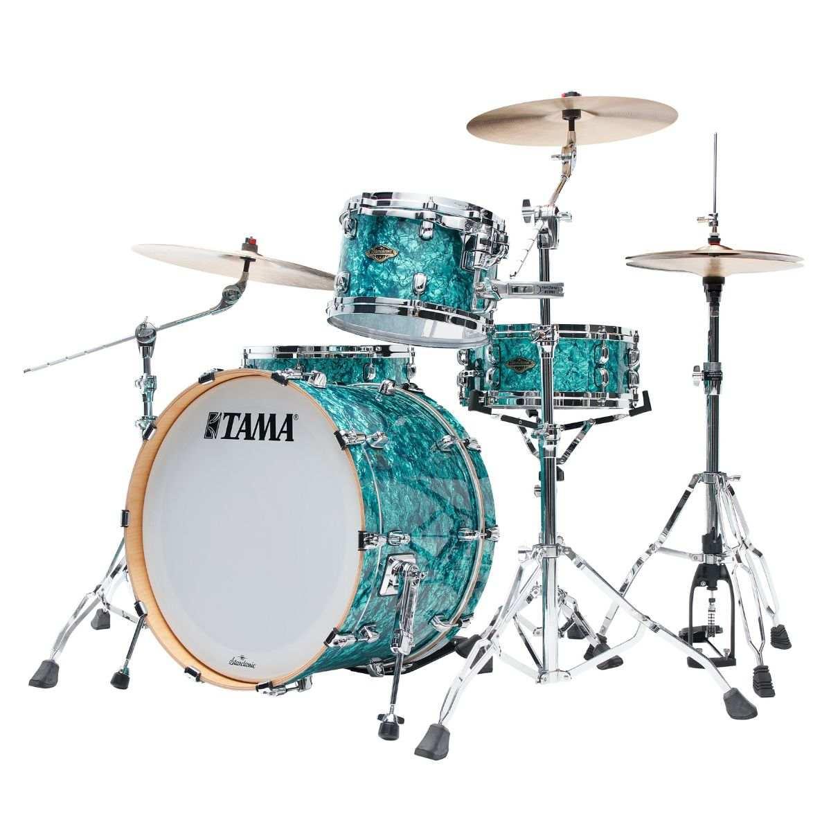 TAMA WBR32RZS-TQP Starclassic Walnut/Birch 3-pezzi shell pack cassa 22 Turquoise Pearl