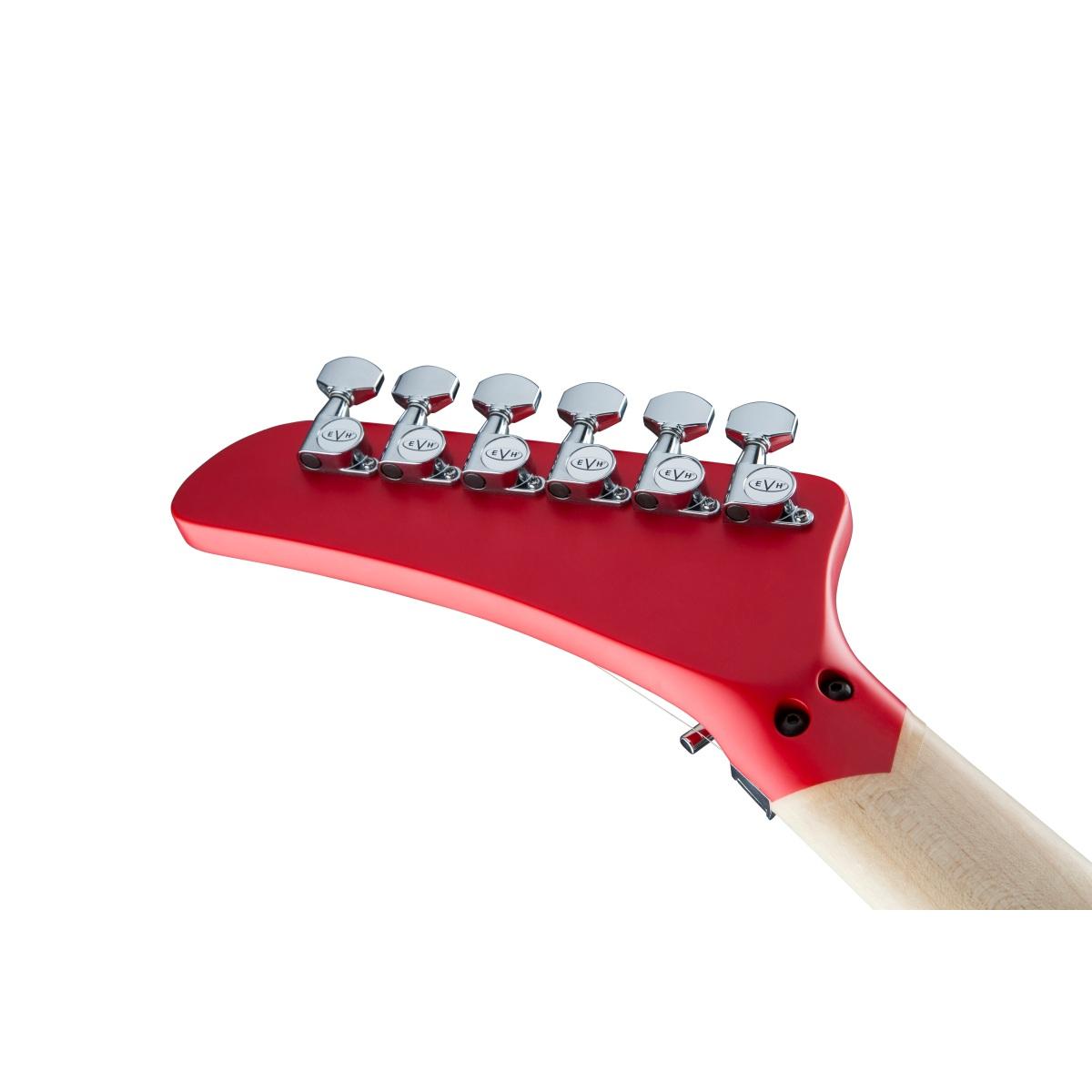 EVH STRIPED SERIES 5150 Red, Black AND White STRIPES CHITARRA ELETTRICA