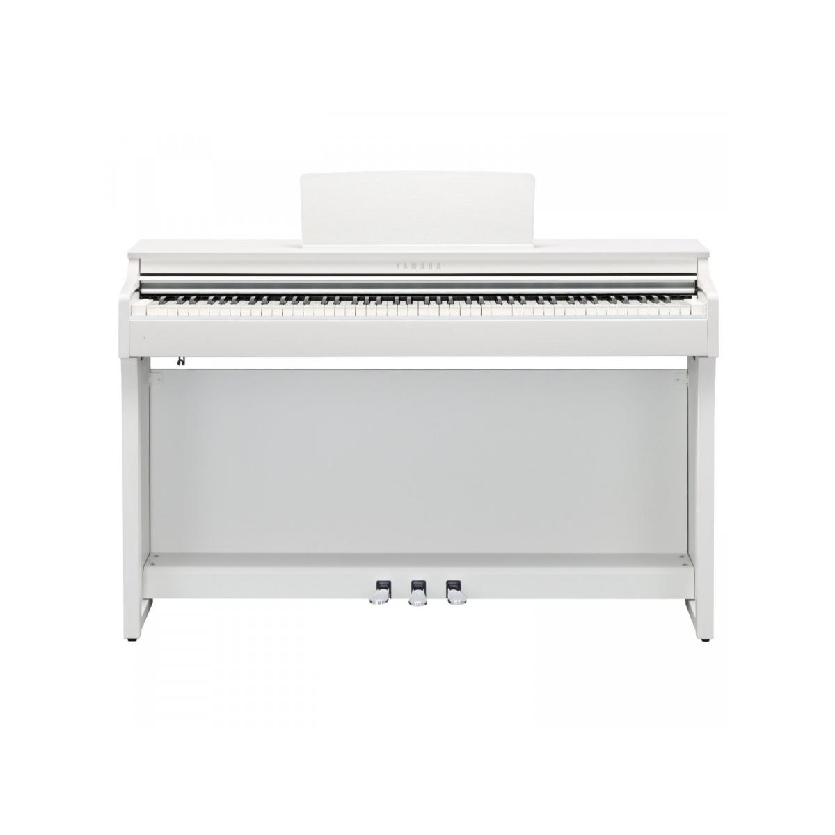 Yamaha clp725wh white pianoforte digitale