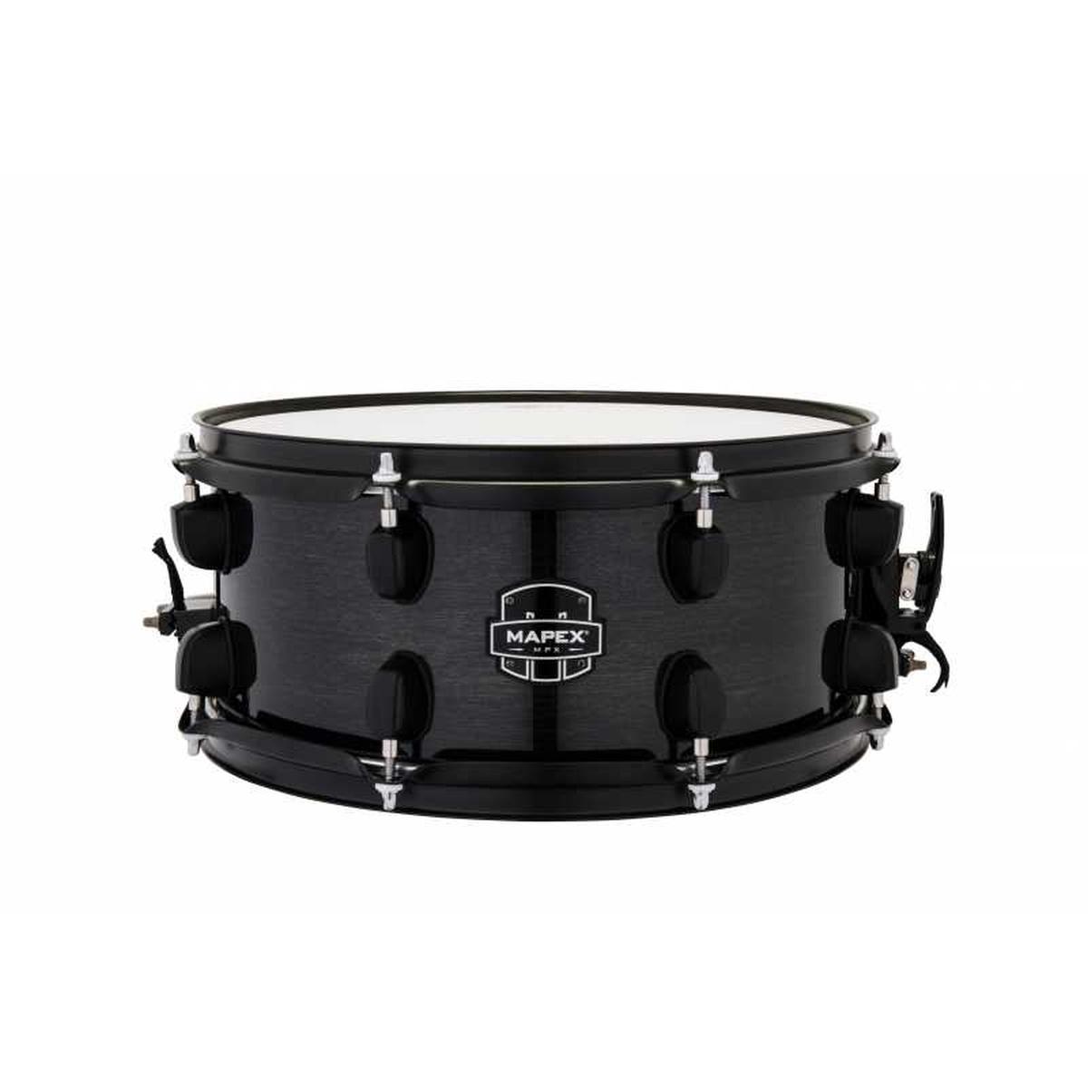 Mapex mpnmp3600bmb snare drum mpx 13x6 transparent midnight black