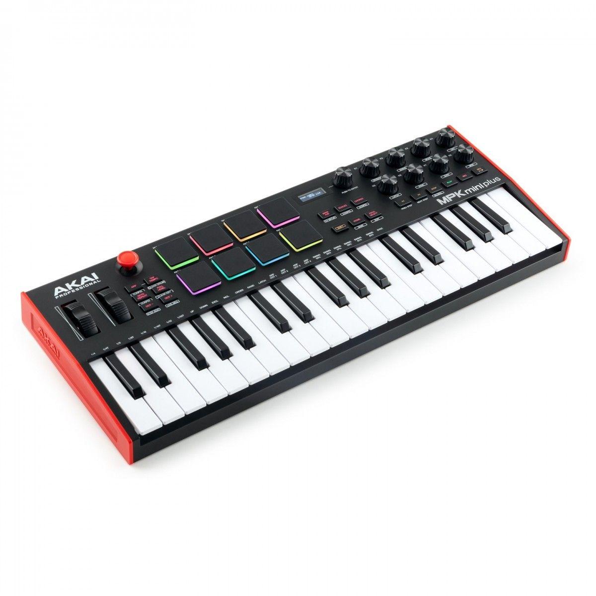 AKAI PROFESSIONAL MPK mini Plus Tastiera MIDI USB 37 Tasti con Sequencer e CV/Gate