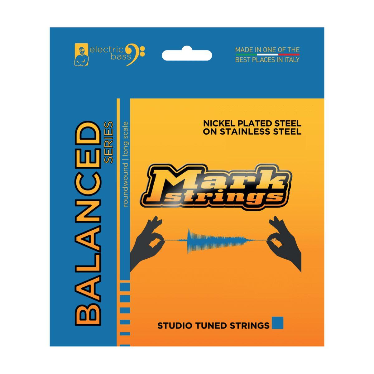 Markbass balanced series set di corde per basso elettrico 045/105