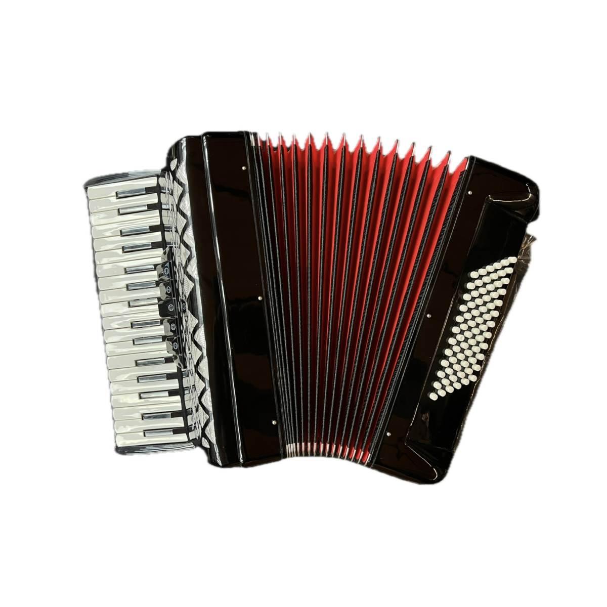 Classic cantabile secondo v fisarmonica 72 bassi nera