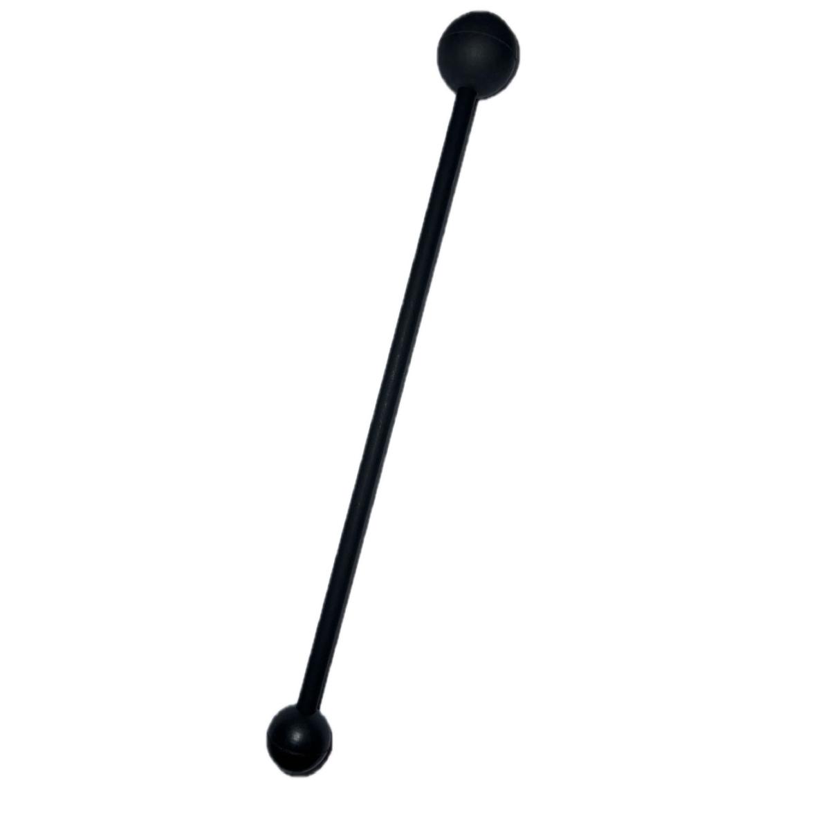 A&s 631460 battente nero con doppia gomma per glockenspiele