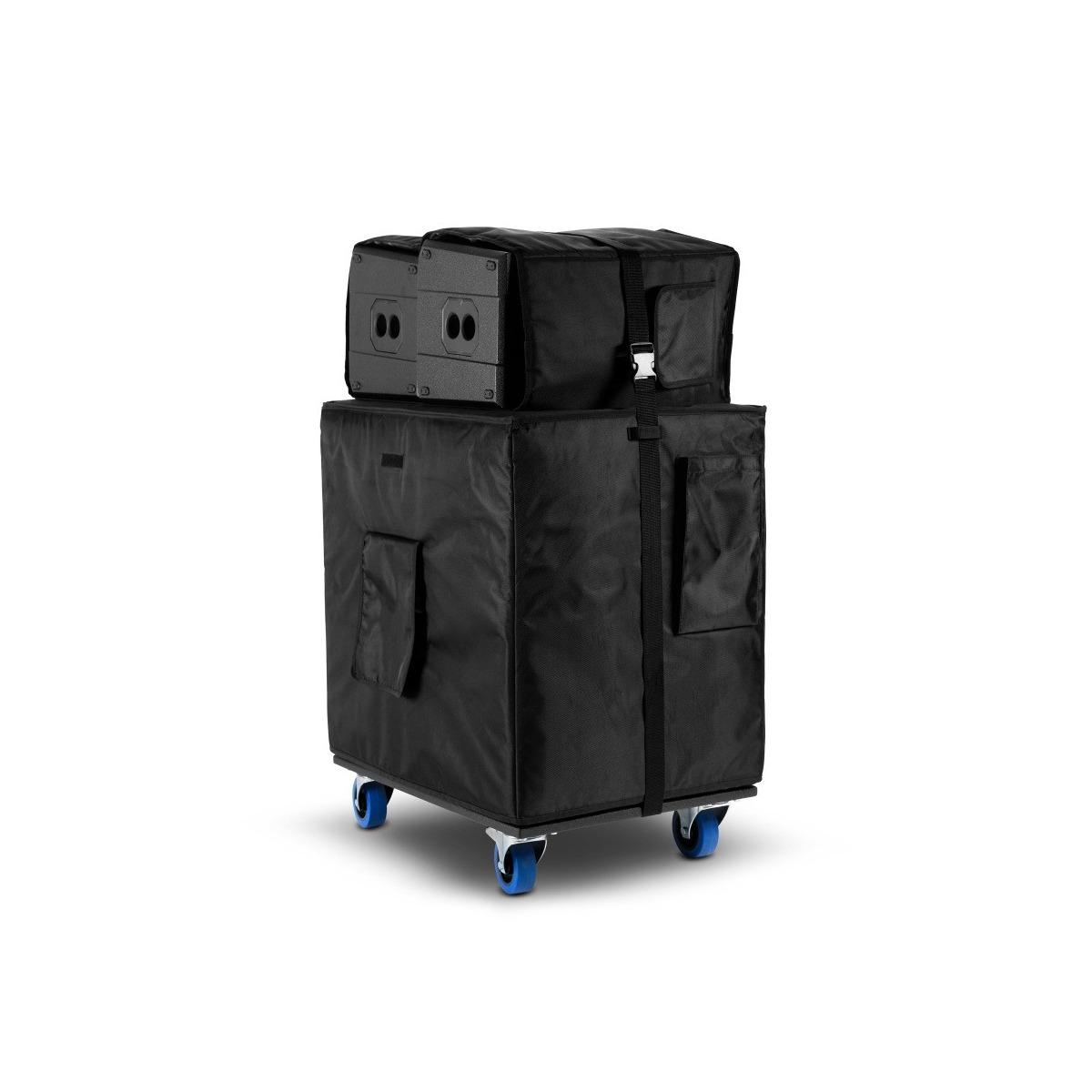 LD SYSTEMS DAVE 18 G4X BAG SET - Set di trasporto con rotelle e coperture di protezione per DAVE 18 G4X